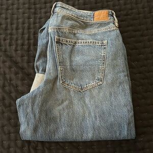 American Eagle Super High Rise Baggy Wide Leg size 14/32W X-long